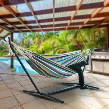 

Single Double Hammock Thickened Widened Canvas Decorative Hammock Indoor Courtyard Leisure Hammock Without Bracket