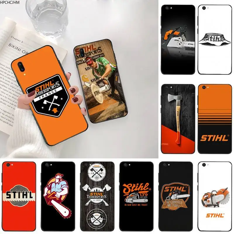 Stihl Timbersports серии &quotсделай сам&quot Роскошный чехол для телефона Vivo Y91c Y17 Y51 Y67 Y55 Y93 Y81S