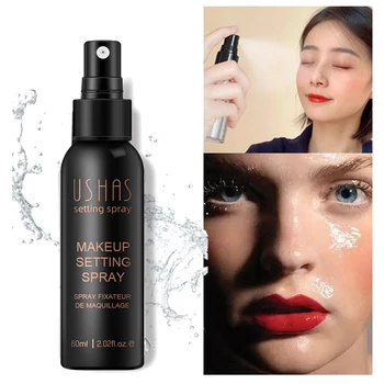 

Makeup Foundation Setting Spray Moisturizer Oil Control Base Finish Matte Lasting Fixer Retainer Make Up Liquid Dry Skin Korean
