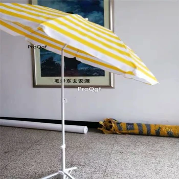 

ProQgf 1Pcs A Set yellow stripe flag with base