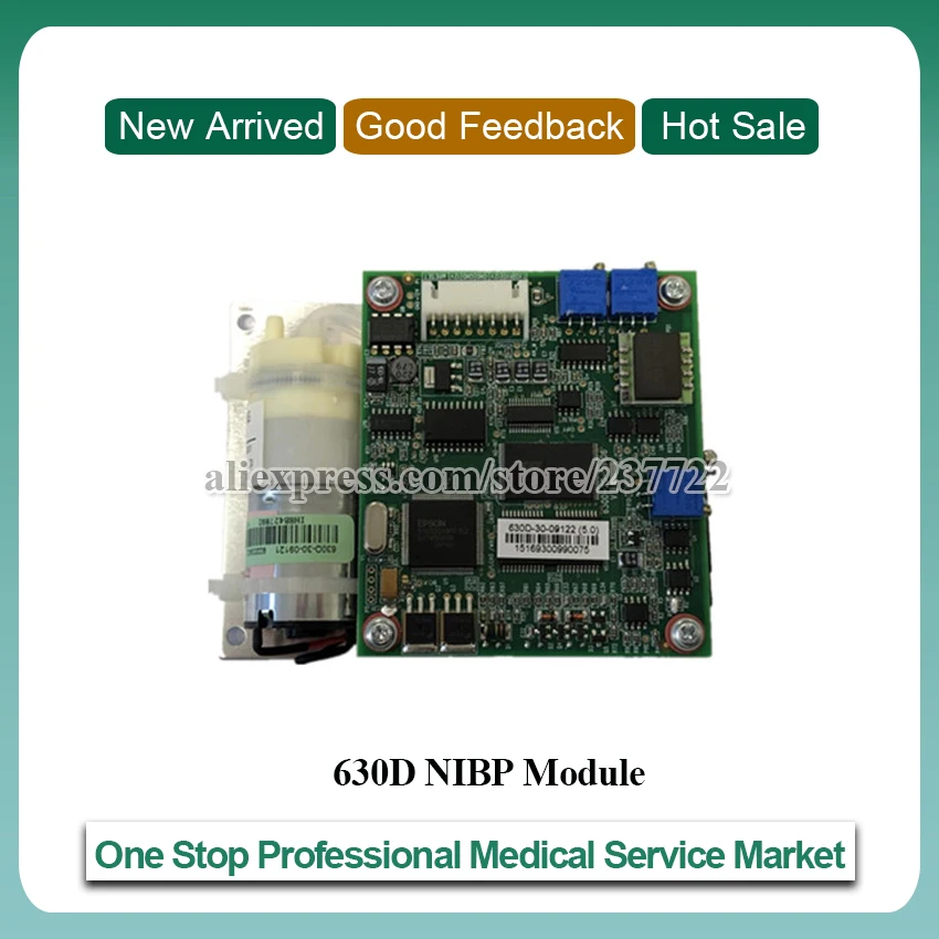 Оригинальный MINDRAY PM-7000/PM-8000/PM-9000Express/VS-800/MEC-2000 монитор пациента 630D модуль НИАД |