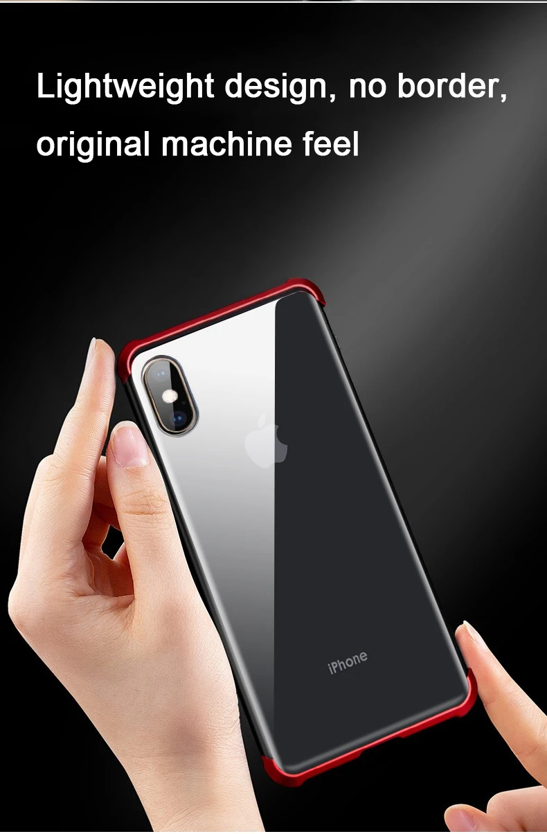 Магнитный адсорбционный чехол без оправы для iPhone XR XS MAX X, закаленное стекло 9 H, Передняя Задняя крышка для iPhone XS Max XR, чехлы