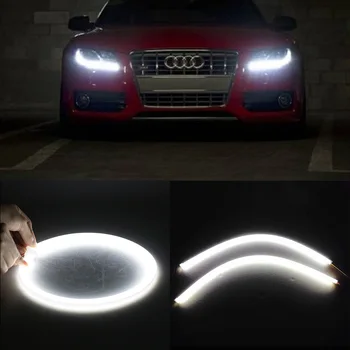 

Soft LED Strips Creative Soft Tube Wire Neon Glow Car Rope Strip Light Decoration Flexible Lamp For Interior & Exterior Of Car