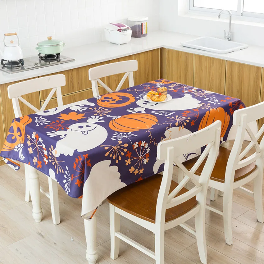  Geometric Tablecloths Modern Christmas Decor Dining Table Joyous Table Cover Home Furniture Dustpro