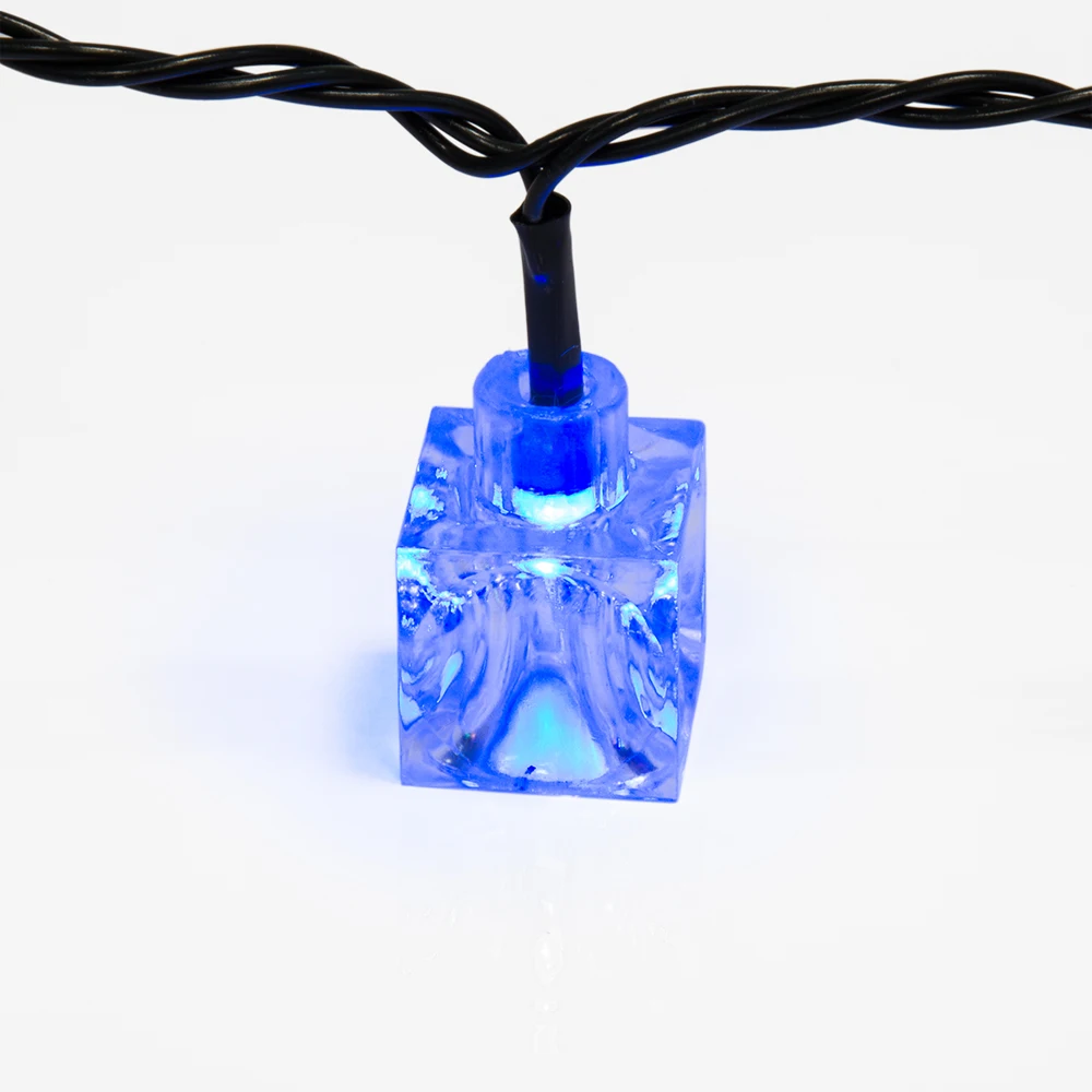 Светодиодная гирлянда NEON-NIGHT \"Кубики\" 2,8 м, 20 LED, цвет: Мультиколор