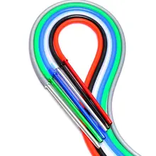 Алюминиевый стебель сплава силиконовый шланг с пружиной для Кальян chicha