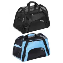 Открытый портативный Водонепроницаемый тканевый складной дышащий переноска для домашних животных дорожная сумка для собак кошек удобная переноска для собак домашних животных рюкзак