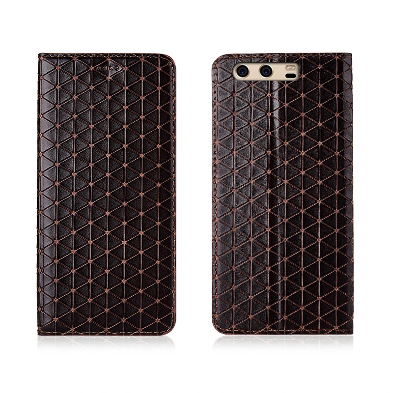 

Gneuine real Leather flip phone case bag for Huawei P10 Plus/Huawei P10/P10 Lite phone sleeve case stand cover card slot holder