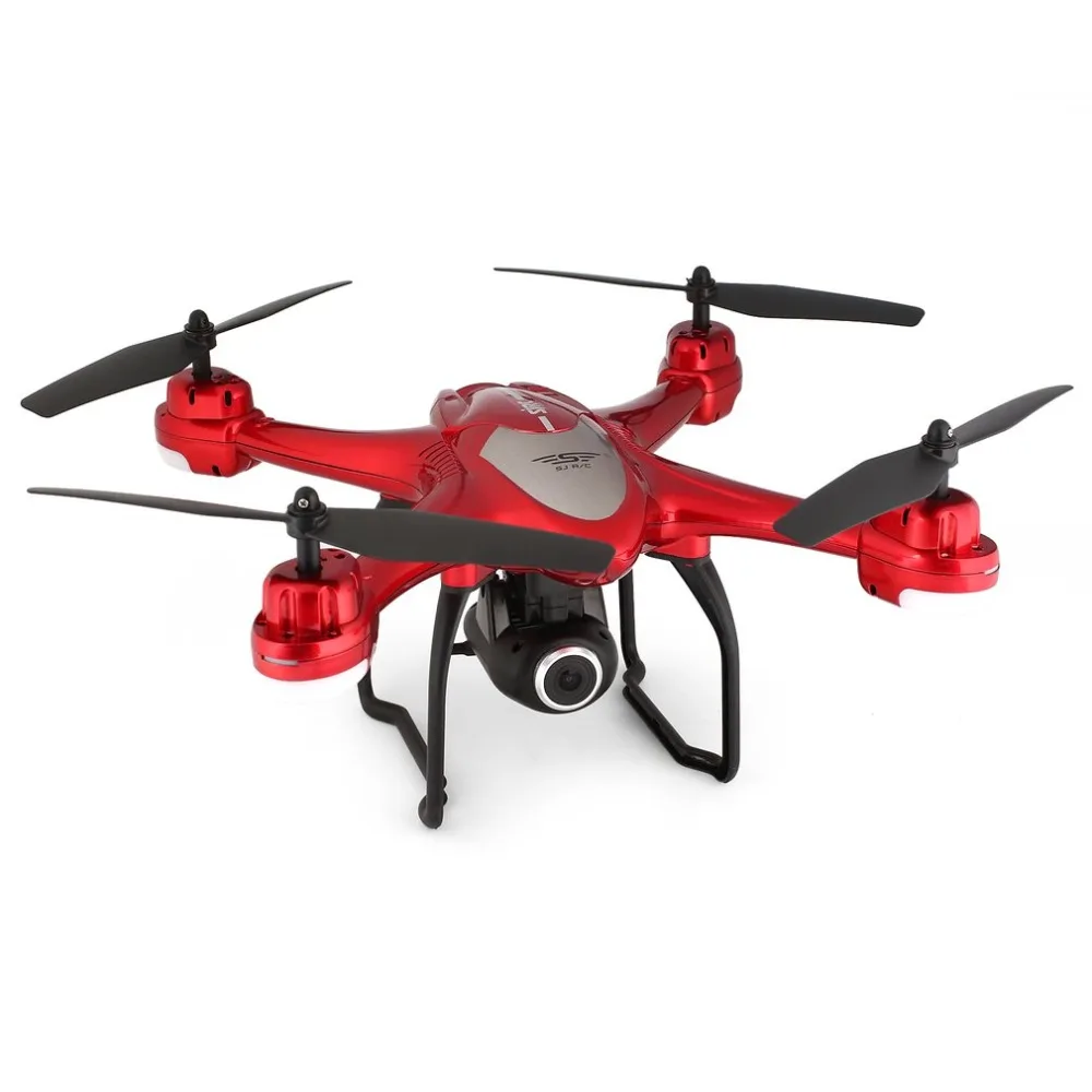 

2pcs S30W 2.4GHz GPS FPV RC Drone Quadcopter with 720P HD Camera Wifi Headless Mode Remote Control Helicopter