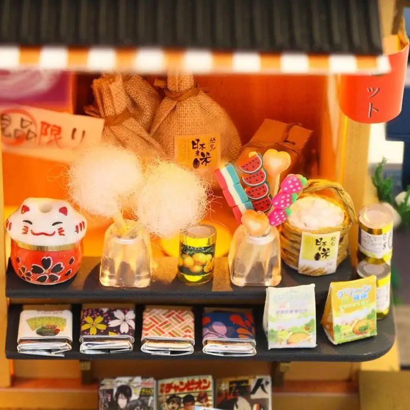 Japanese Grocery Store DIY 3D Dollhouse