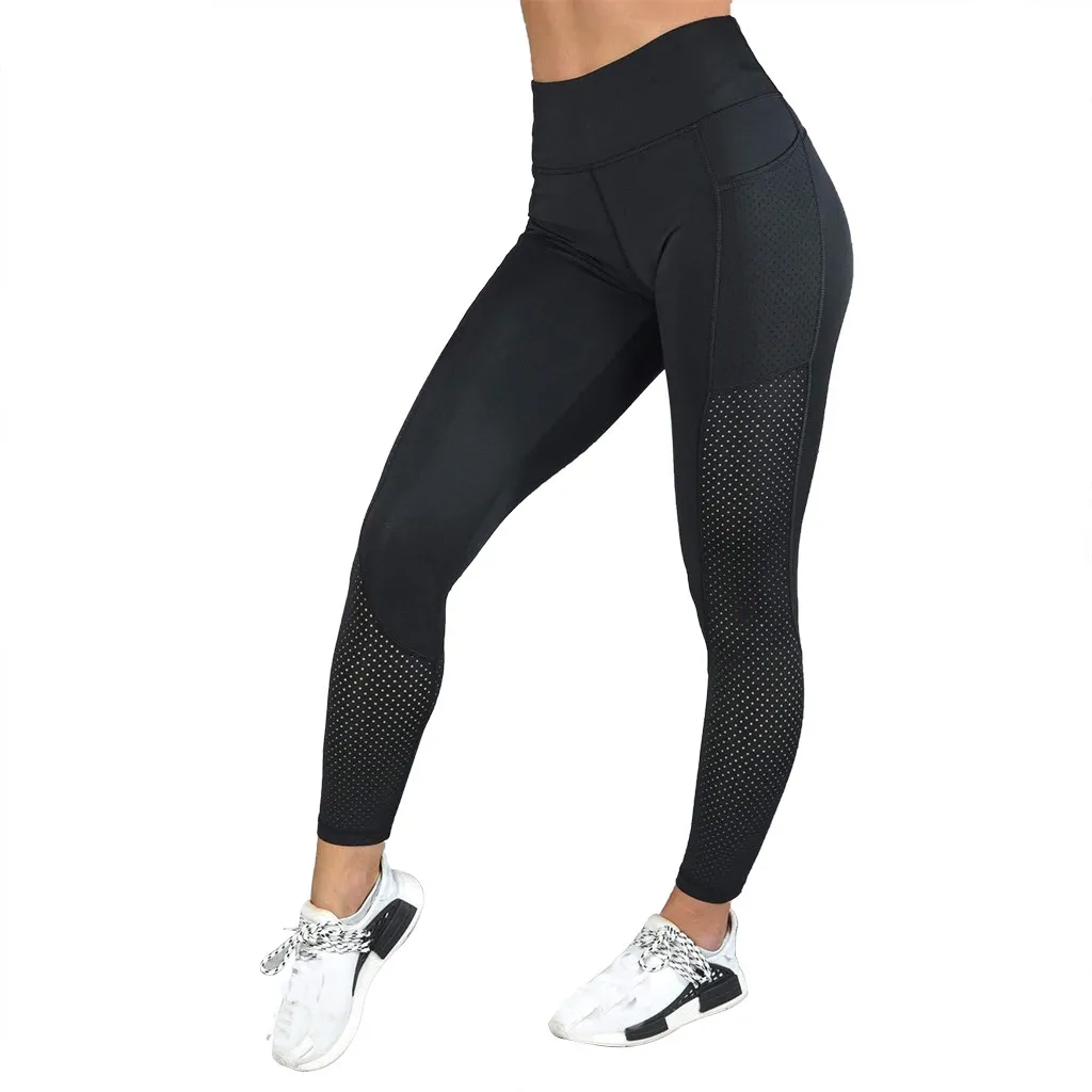 Бесшовные с высокой талией для йоги леггинсы колготки женские тренировки дышащие фитнес одежда тренировочные брюки женские 2 цвета 2,0