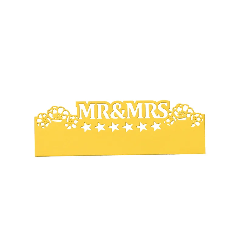 YaMinSanNiO MR& MRS Letter Die Flower Boder металлические режущие штампы Новинка для изготовления карт Скрапбукинг тиснение трафареты ремесла