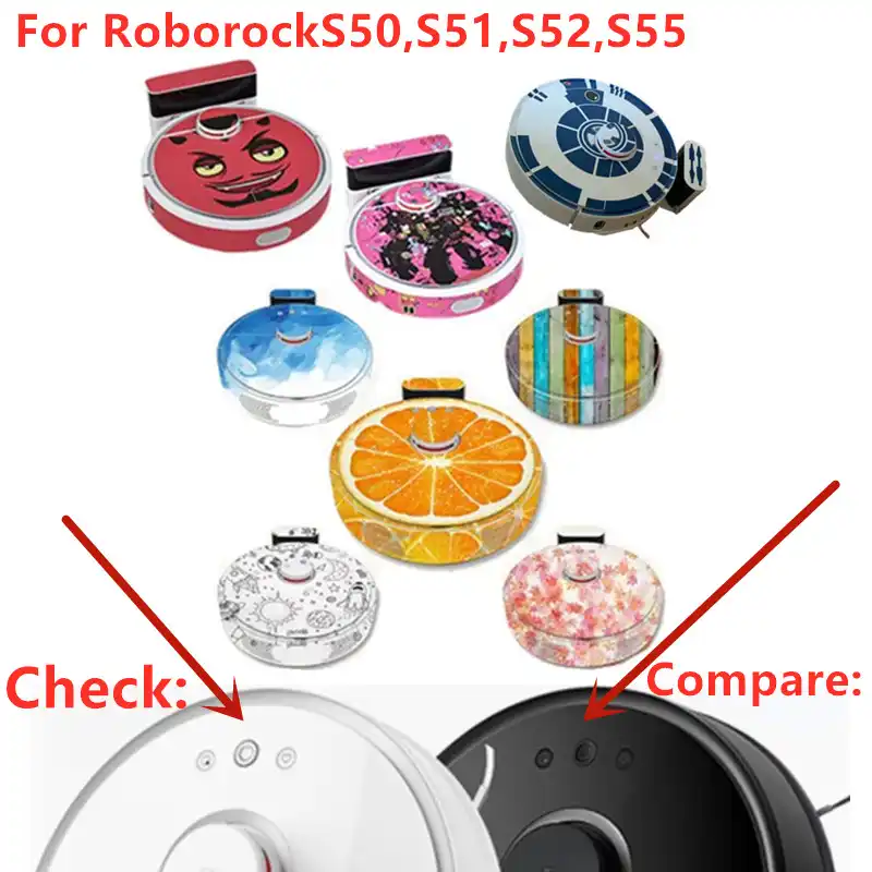 Sticker For Xiaomi 2 Robot Vacuum Cleaner Roborock S50 S51 S55 Protective Paper Parts Without Brush Filter Aliexpress Sticker For Xiaomi 2 Robot Vacuum