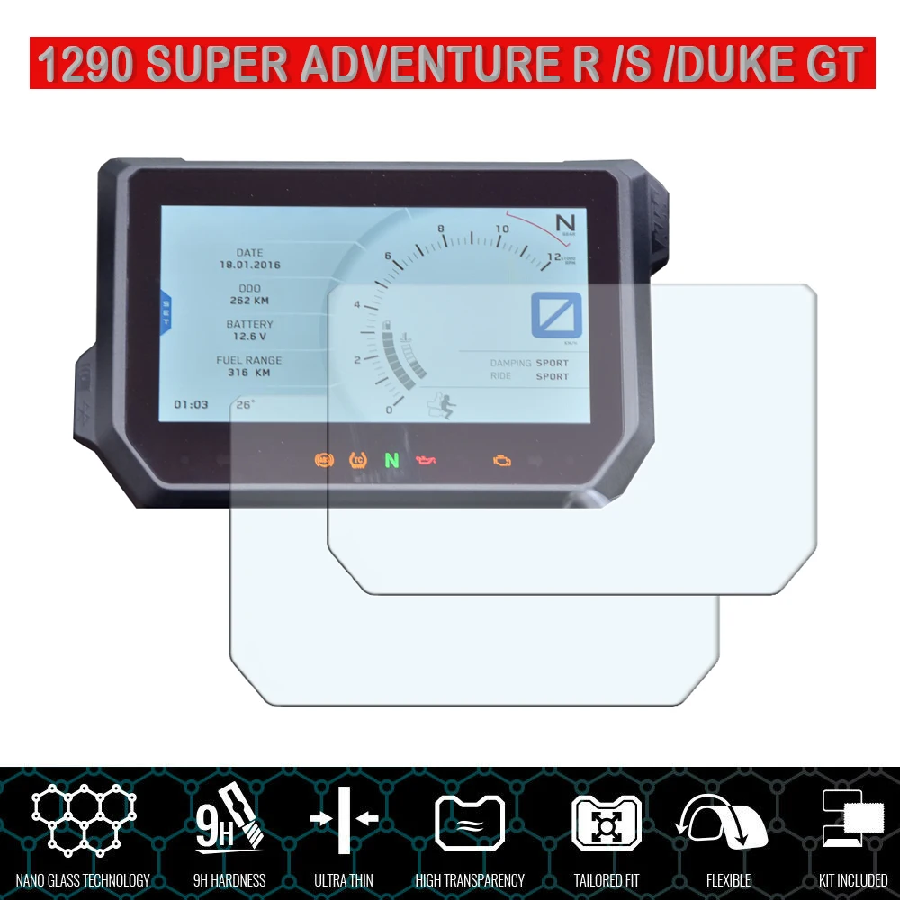 Для 1290 Super Adventure R S T 2017 2018 кластер для приборной панели инструмент Защита от