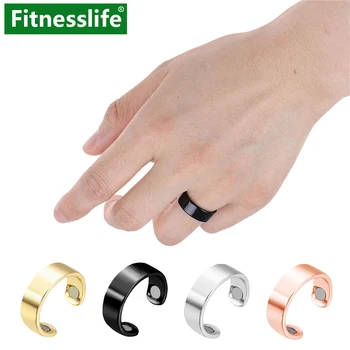 

Anti Snoring Ring Magnetic Therapy Acupressure Treatment Snoring Devic Against Finger Ring Health Care Sleep Aid for Snoring
