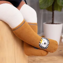 3 пары детских носочков зимние хлопковые носочки для новорожденных милые носочки для маленьких мальчиков и девочек Детские теплые носки до колен