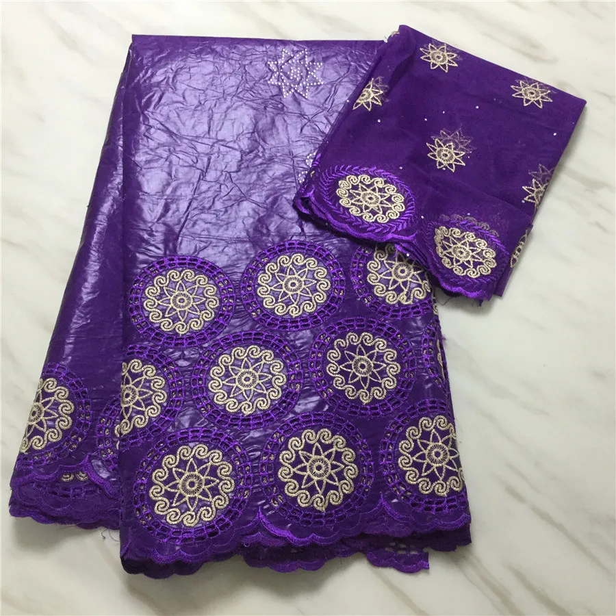 Базен riche ткань tissu africain Хлопок Вышитая морская парча Базен riche кружева nouveau черные нигерийские Ткани 7 ярдов