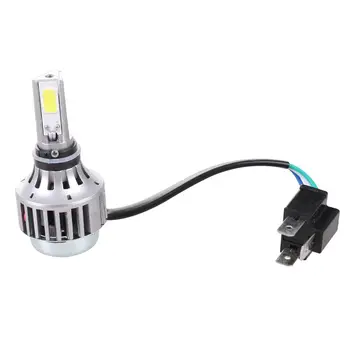 

H4 COB LED Bulb HID White Lights 360 degree Hi/Low Beam Motorcycle Headlight 6000K High Power