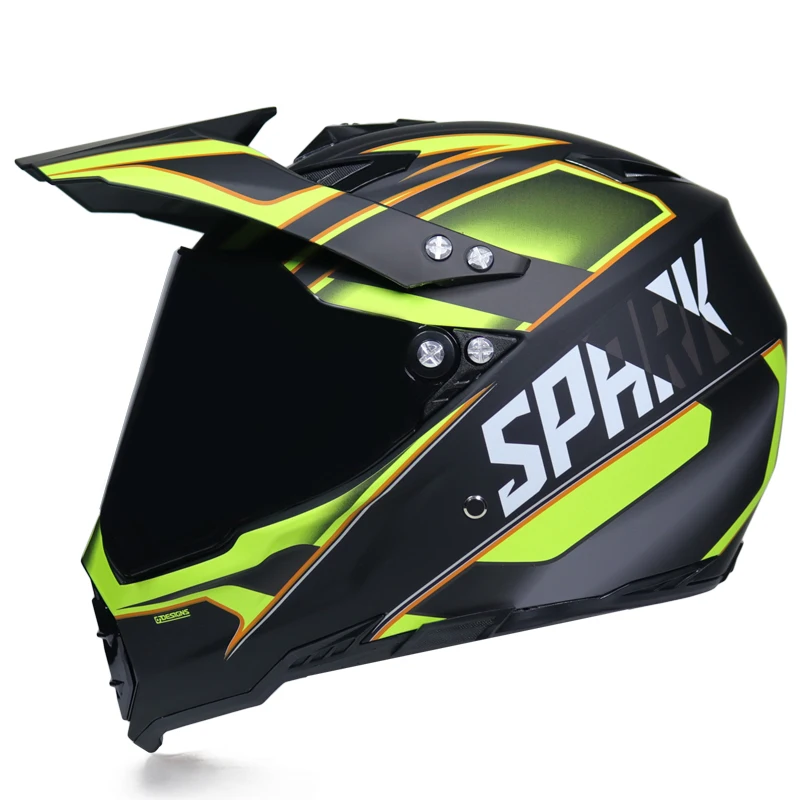 Motocicleta Moto Cross Casco Casque Capacete мотоциклетный шлем внедорожный шлем для мотокросса s m l xl - Цвет: b1a