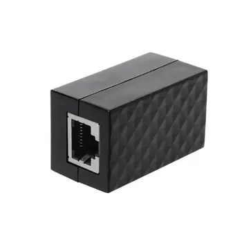 melhor Relâmpago Prendedor RJ-45 Adaptador Ethernet Protetor Contra Surtos Rede Proteger O Dispositivo Qx2b