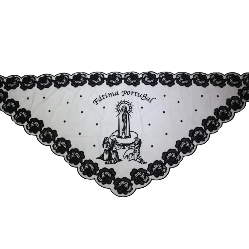 

Black Focking Catholic Veil Retail and Wholesale Church Catholic Veil