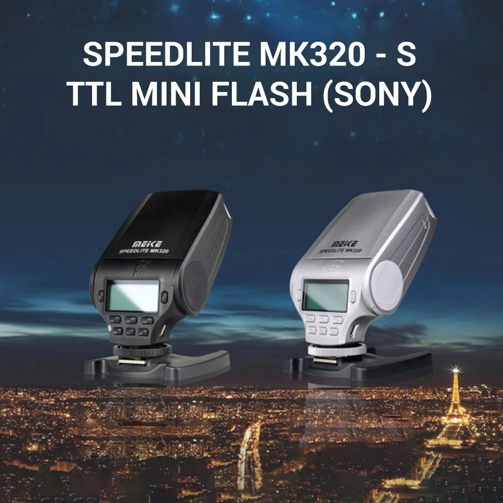 Meike MK320S MK-320 ttl Вспышка speedlite для sony A58 A77 A7 III A7S A7R A6000 A6500 NEX-6 NEX-5R NEX-5T NEX-3