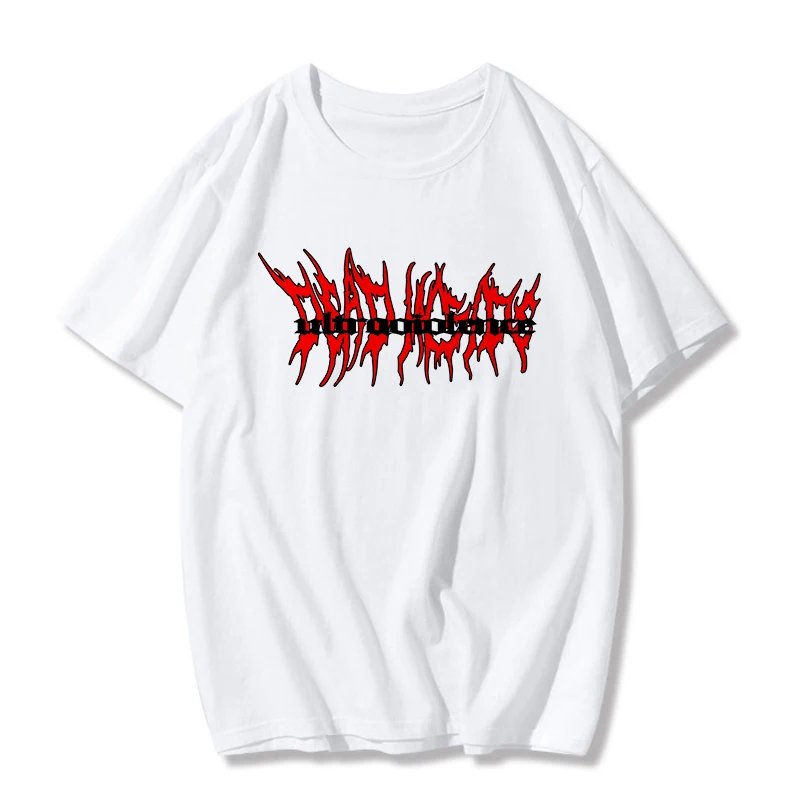 Punk Gothic T-shirts Loose Streetwear Harajuku Letter Print top Summer new hip-hop Fashion Female Tshirt Casual Aesthetic