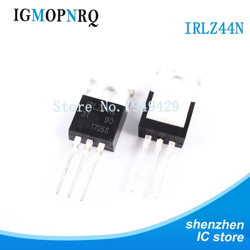 10 шт. IRLZ44N 220 IRLZ44 IRLZ44NPBF MOSFET MOSFT 55В 41A 22 МОМ 32nC LogLvlAB Новый| |