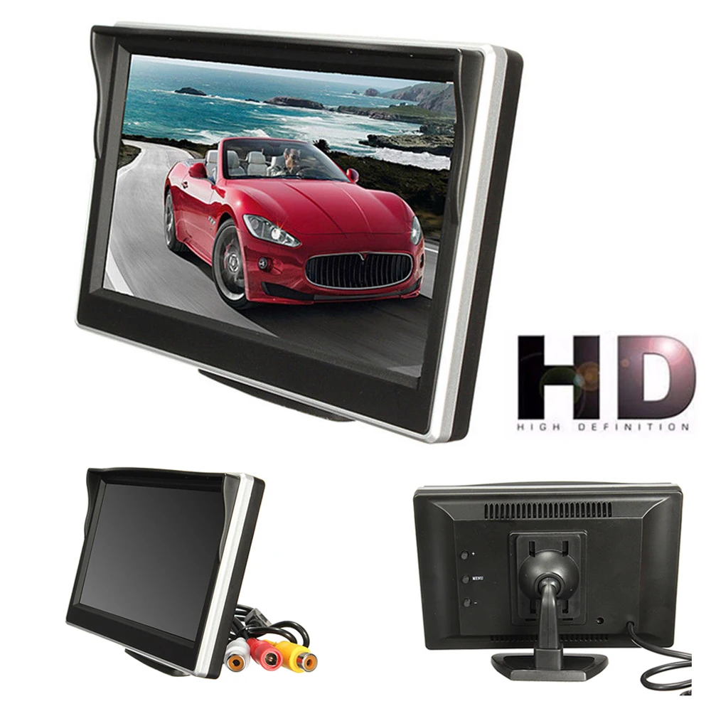 

5 "800*480 TFT LCD HD экран монитор для автомобильной камеры заднего вида