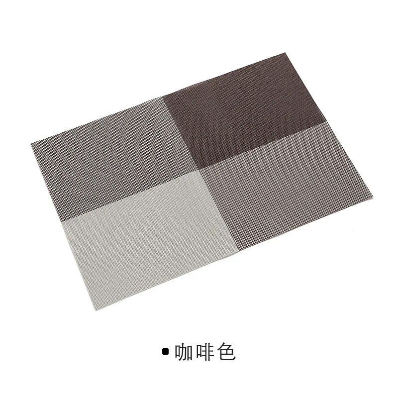 Tianzige ПВХ коврик теслиновый коврик - Цвет: Dark Brown