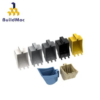 

Buildmoc Bricks 24120 4 x 5 x 7 excavator bucket 4 x 7 For Building Blocks Parts DIY Construction Christmas Gift Toys