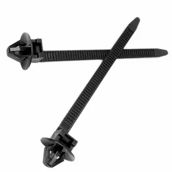

Strap Cable Ties 50pcs Accessories Nylon Fastener Clips Universal Clamp