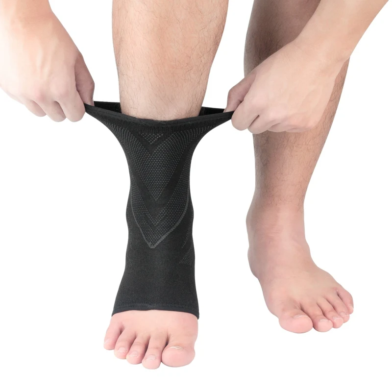 1 pc as picture 1 шт. эластичная поддержка щиколотки футбольная Скоба защита фиксирующая поддержка лодыжки Поддержка лодыжки бадминтон баскетбол - Цвет: 1 pc as picture