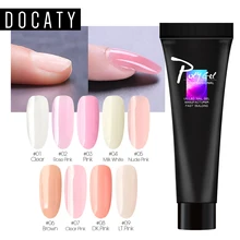 Nail Gel Acrylic Poly Gel Quick Extension Gel UV Builder Camouflag Color Jelly Clear Extension Gel Varnish Polygel for Nails Art
