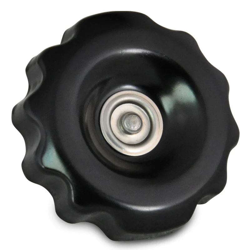 

Universal Motorcycle Radiator Caps Cover Black