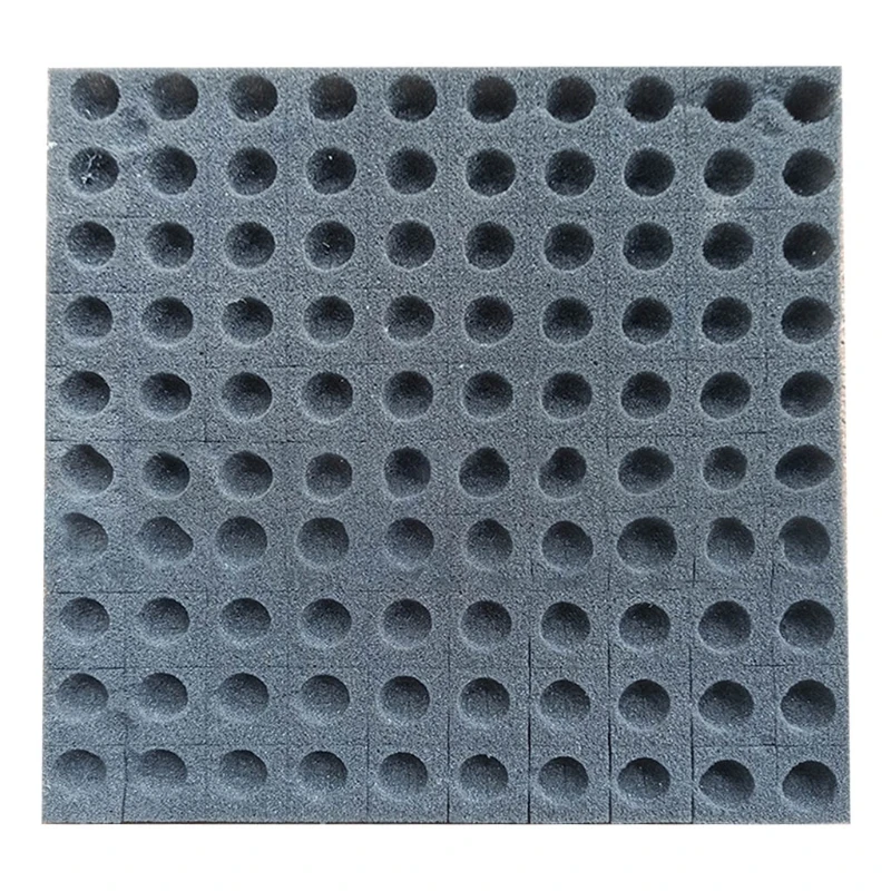 B0KB 100Pcs Soilless Hydroponic Sponge Seed Growing Media Cubes Planting Gardening Tool Square Seedling Foam Nursery Pot | Дом и сад