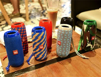 

Dropshipping High Quality TG117 Portable Bluetooth Speaker Waterproof AUX HIFI Loudspeaker Wireless Speaker New Design