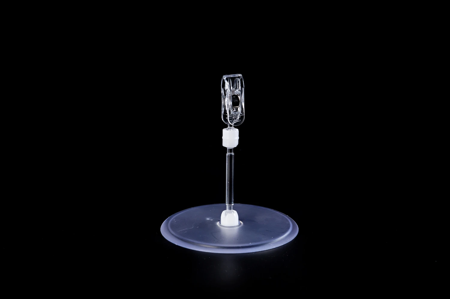 

Retailing Store Price Spring Clip Stand Clear photo clip stand