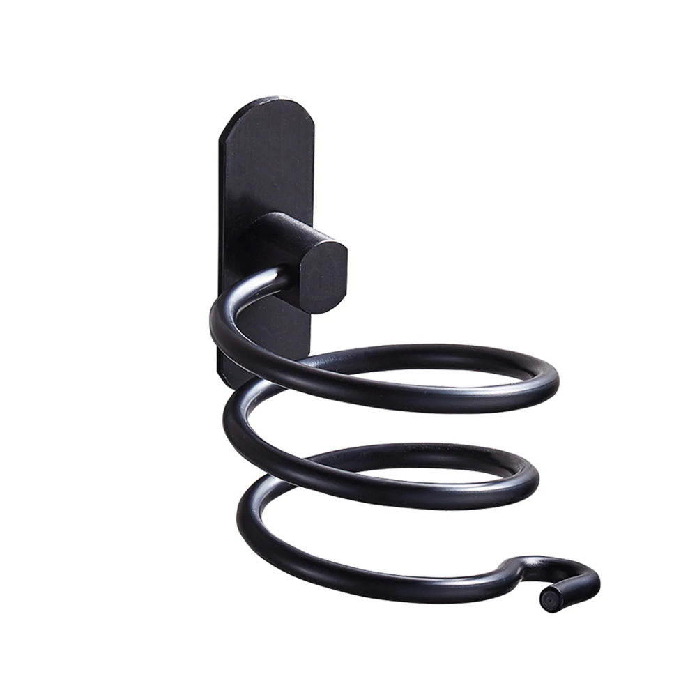 

Punch-Free Hair Dryer Rack Wall Mount Suction Cup Bathroom Shelf Bathroom Storage Toilet Rack