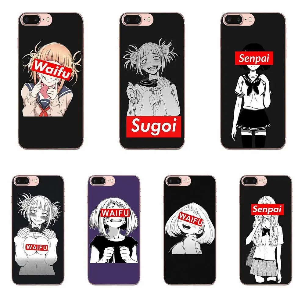 Sugoi Senpai Anime Waifu For LG G2 G3 G4 G5 G6 G7 K4 K7 K8 K10 K12 K40 Mini Plus Stylus ThinQ 2016 2017 2018 TPU Case Cover | Мобильные