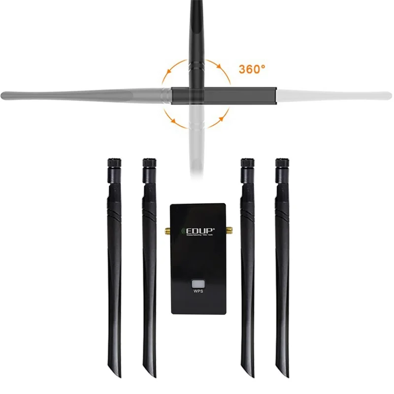 EDUP 1900 Мбит/с USB 3 0 WiFi адаптер двухдиапазонный 2 4G/5 ГГц 802.11AC беспроводная сетевая