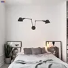 IWHD Antique Rustic Vintage Wall Lamp bedroom Stair Beside 2 Heads Loft Style Industrial Wall Light Fixtures Aplique Luz Pared 6