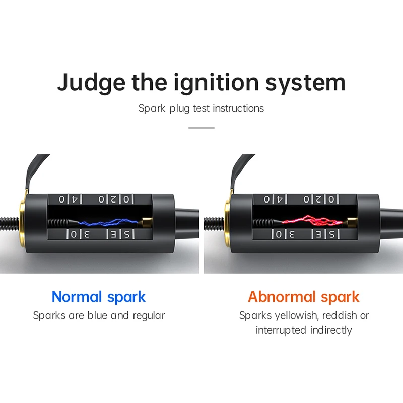 spark plug tester car diagnostic tool car coil tester Tiny Spark Official Car Spark Plug Tester Ignition System Coil Engine Autos Adjustable Ignition Coil Tester