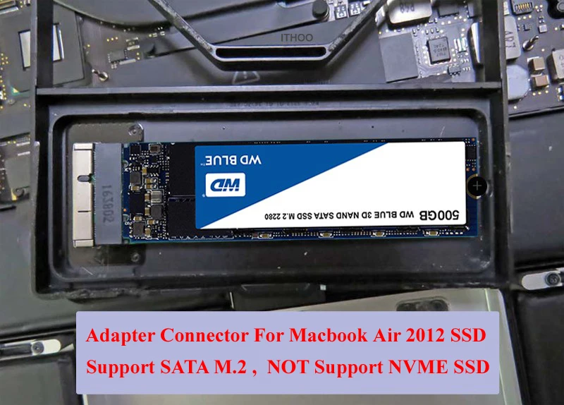 M2 SSD адаптер M.2 NGFF B+ M ключ SATA SSD M2 адаптер для MacBook Pro retina 2012 A1398 A1425 конвертер карта для Apple SSD адаптер