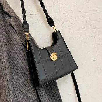 

INS Hong Kong Style High Quality Small Bag New Fashionable Fashion 2020 Autumn and Winter Female Package Shoulder Bags Women PU
