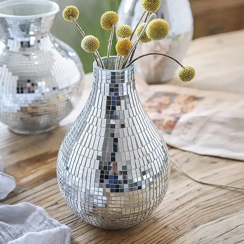 jarron de cristal europeo floreros modernos de plata decoracion del hogar jarrones decorativos decoracion moderna para habitacion decoracion de