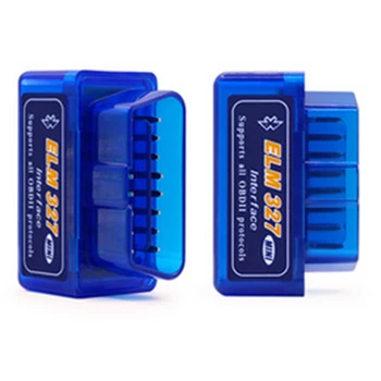 

2020 Super Mini ELM327 Bluetooth V2.1 / V1.5 OBD2 Car Diagnostic Tool ELM 327 Bluetooth 4.0 For Android/Symbian OBDII Protocol