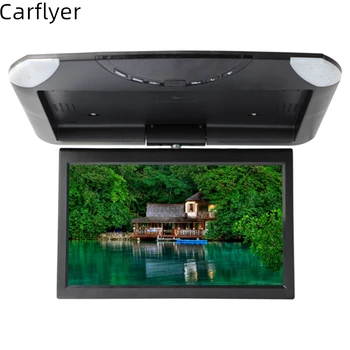 

Carflyer 10.1 Inch Car Roof Mount Display Multimedia TFT LCD video input Flip Down AV Monitor support 24v Reverse Backup Camera