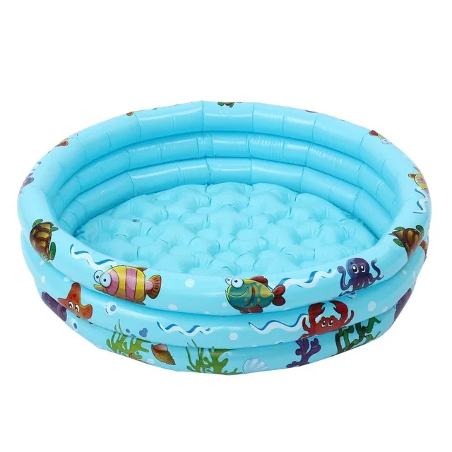 Синий 90x25 см надувной детский плавательный бассейн Piscina портативный открытый детский ванна для бассейна детский бассейн водная Ванна - Цвет: Синий