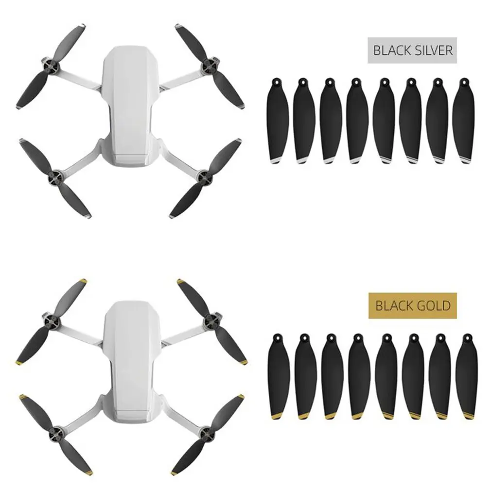 8 шт./компл. углеродного волокна складной Quick Release Propeller вращение по часовой стрелке и против реквизит для DJI MAVIC мини-Дрон Квадрокоптер с дистанционным управлением